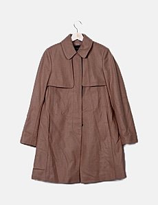 Trench Coat French Connection Femme Taille 44 - Neuf Avec étiquettes - Couleur Brûlé/blanc Cassé