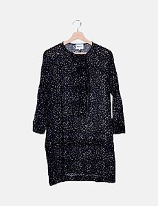 Pull Noir Pailleté BIMBA Y LOLA - Taille S - Occasion En Très Bon état - Style Festif