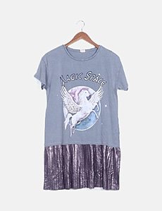 keep & trendy Vestido multicolor unicornio (descuento 52 Zara Camiseta unicornio (descuento 77 %) Micolet