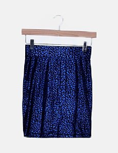 Mini jupe en coton rigide métal | Armani Exchange