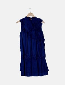 Robe Yumi Violette Multicolore Taille 10 - Style Bodycon Courte - Portée Une Fois Occasion
