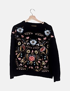 Pull Femme POL Dancer And Prancer – Gris, Taille XL, Col Rond, Manches Longues