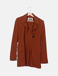 Veste Femme Plein Sud Taille 36 (S) - Occasion Très Bon état (comme Neuve), Couleur Marron, Style Jean Doublé