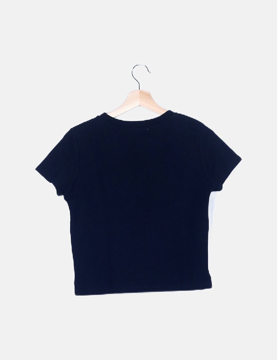 Zara Camiseta negra (descuento 84 ) Micolet Zara Camiseta negra (descuento 84 ) Micolet
