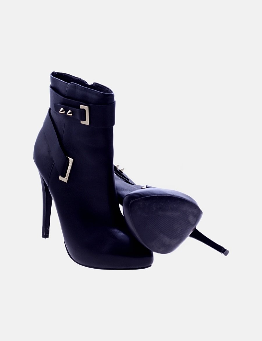 Guess Botines negros tacón (descuento 61 ) Micolet