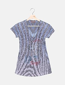 Chemisier Soggo Bleu Marine Taille M - Occasion Très Bon état - Microfibre Légère