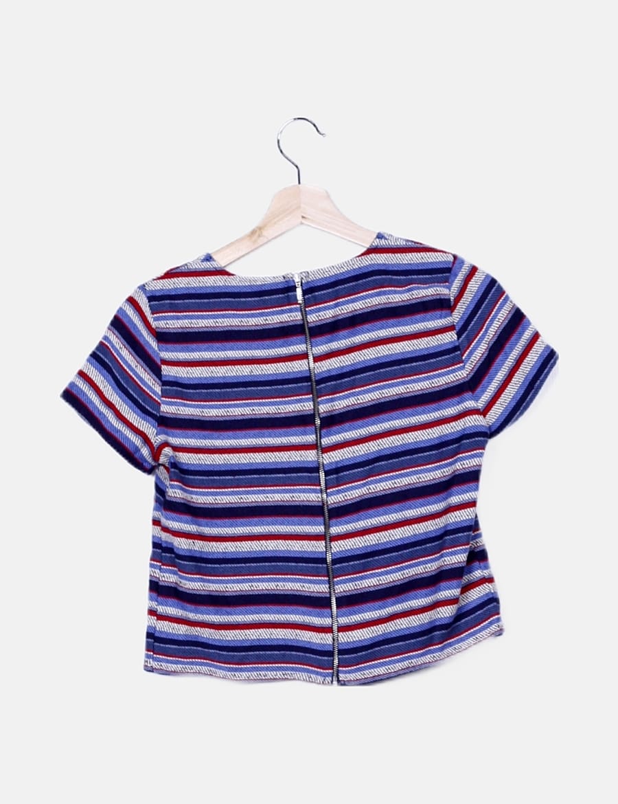 Stradivarius Camiseta rayas multicolor (descuento 89 ) Micolet