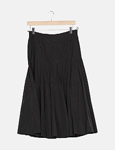 Mini Jupe En Laine Grise HIRSCH Taille 36 - Occasion Très Bon état, Chic Et Confortable