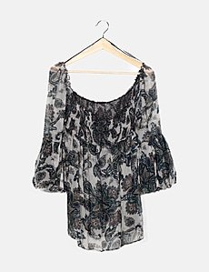 Zara Vestido blanco print limones (descuento 74 %) Micolet Zara Vestido blanco print limones (descuento 74 %) Micolet