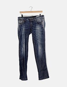 Pantalon De Survêtement Miss Sixty – Noir, Taille Small, Très Bon état, Petites Taches