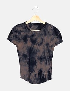 Ropa Italiana SISLEY Camiseta Para Mujer, Aqua 18e, M Camisetas Deportivas Mujer