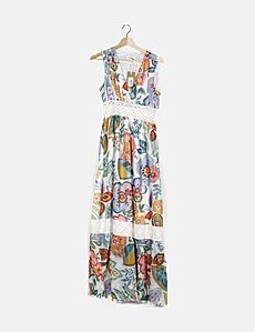 Robe OTTOD AME Modèle Essence - Bleu Taille 40, Polyester, Occasion Très Bon état