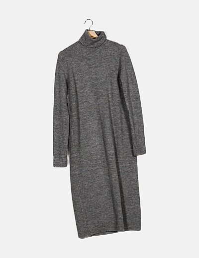 Vestido Punto Gris Zara Online Sale, UP TO 70% OFF | www.apmusicales.com