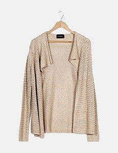 Pull Vintage En Laine/angora Rouge Framboise - Taille Unique, Maille Torsadée, Col Bateau, Occasion Très Bon état