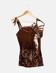 Haut / Chemise Orna Farho Taille T-40 – Noir – Occasion En Très Bon état – Pour Femme