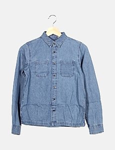 Jack & Jones Camisa denim azul