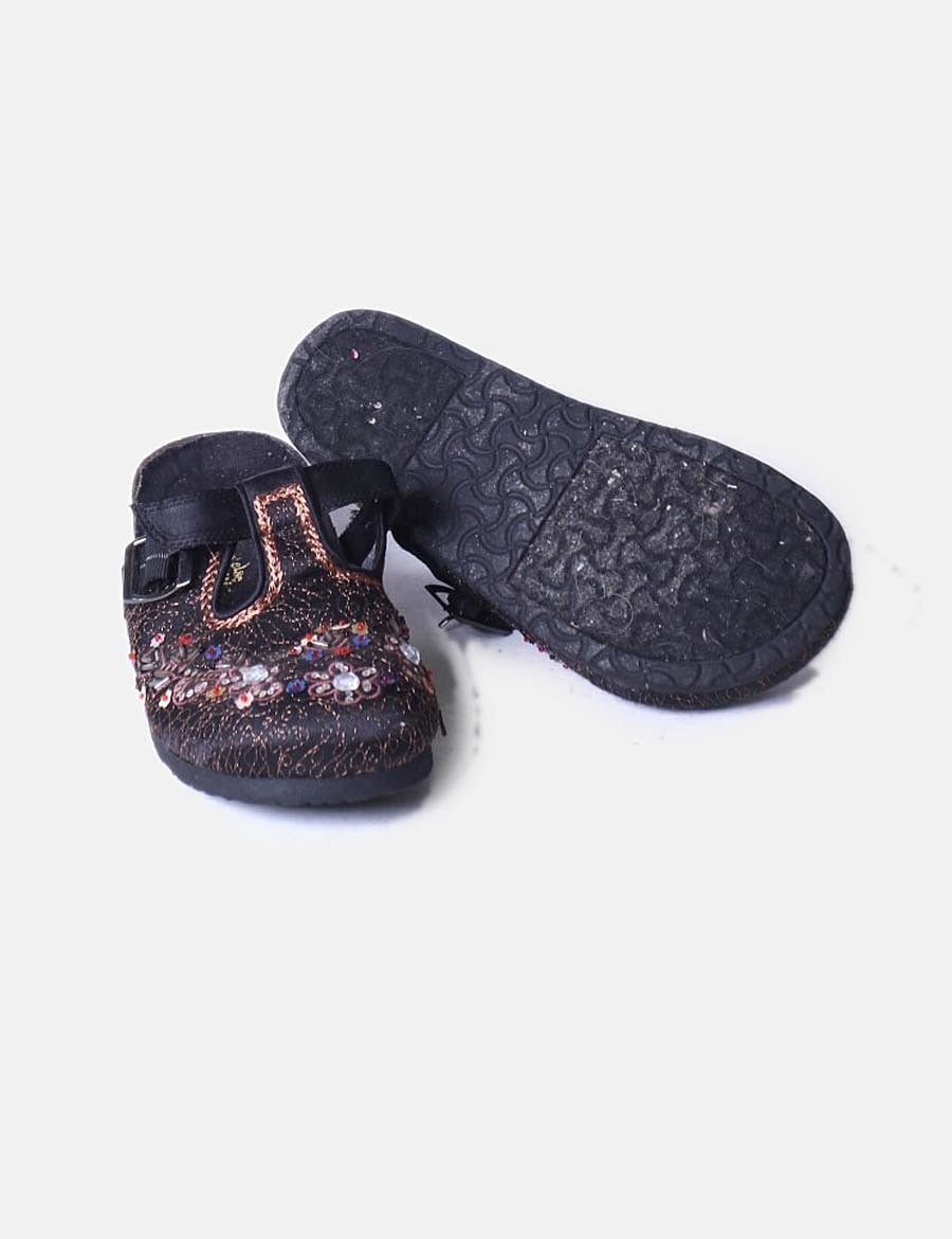 Skechers Zuecos negros con strass (descuento 81 ) Micolet