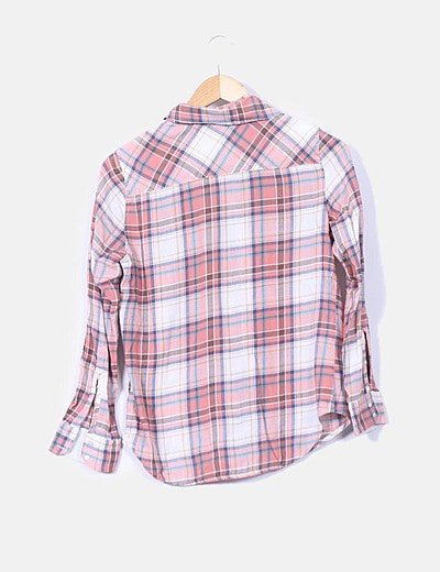 Zara Camisa de cuadros nude (descuento 71 %) Micolet Zara Camisa cuadros rojos (descuento 71 %) Micolet