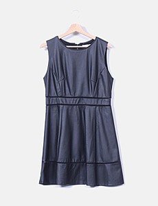 Robe Noire Lucy & Co - Taille M - Dos Nu Et Bustier - Style Asymétrique Et Fleuri