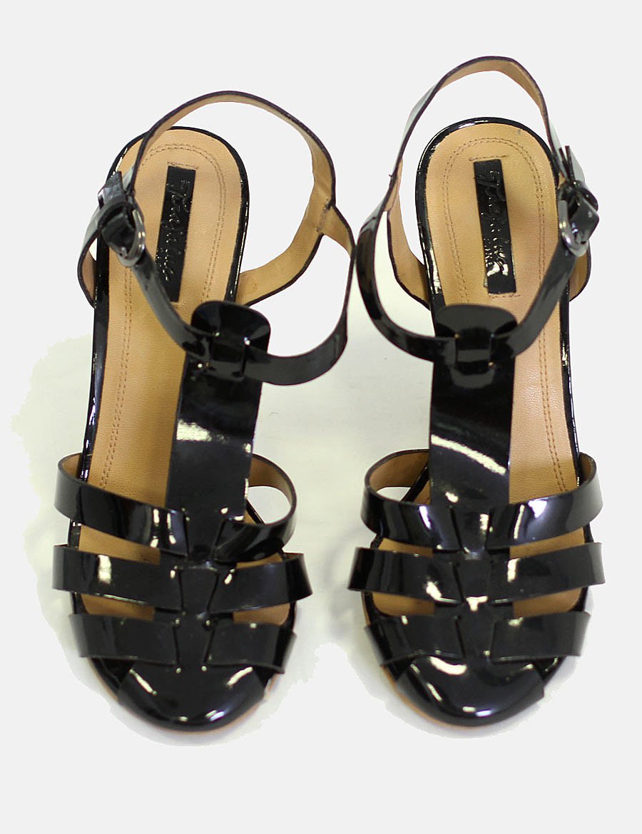 Zara Sandalias cangrejeras tacón (descuento 81 ) Micolet