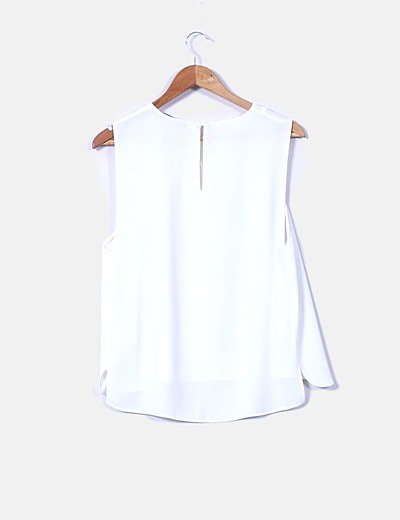 Blusas sin manga zara Clearance