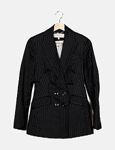 Veste Karen Millen Noire - Taille 8 - Occasion Très Bon état
