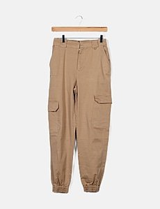 Pantalones Cargo PULL\u0026BEAR Mujer | Compra Online en Micolet.com