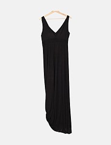 hm red maxi dress NWT H&M Ruched Red Midi Dress-Size Small – Second Bite