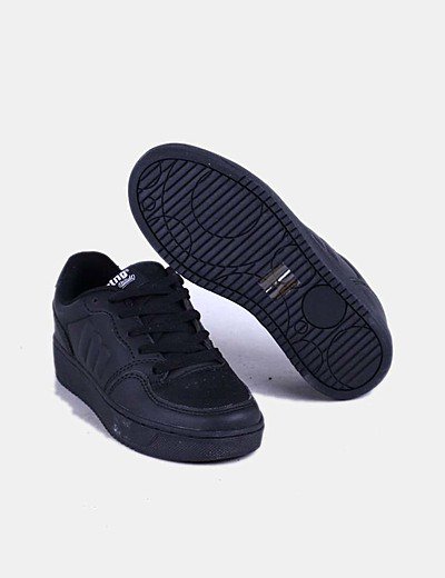zapatillas mustang mujer negras