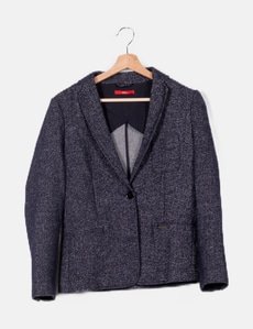s.Oliver BLACK LABEL Blazer - dark blue/blu scuro - (Second hand