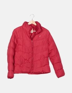 primark red puffer jacket