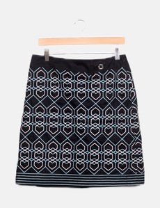 Jupe Femme à Sequins Bleu Marine KIABI Taille 38 - Label Emmaüs
