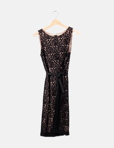 Robe De Soirée Sinequanone Noire - Taille T1 - État Neuf - Fabriquée En France