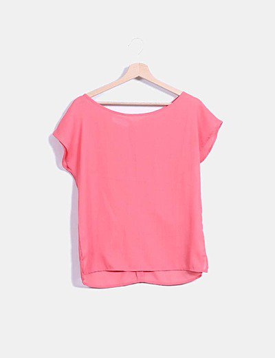blusa color coral