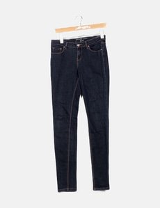 Zokiauu Tears Tuta originale in denim da uomo e donna, in stile anni