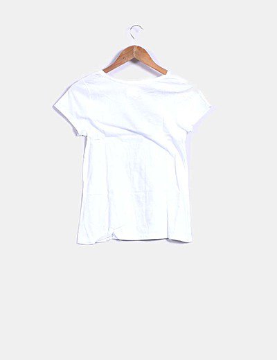 Zara Camiseta blanca print chica (descuento 84 %) Micolet Zara Blusa amarilla plisada (descuento 84 %) Micolet