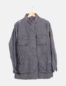 Cazadora vaquera denim con bolsillos - Venca - 010234