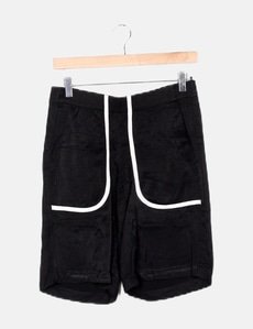 Sisley Bermudas 4iull900p Pantalones Cortos, Fucsia 39c, 40 Para Mujer