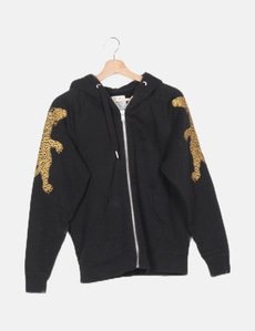 sweat pull brodé femme Zoe Karssen médium Kiss the future