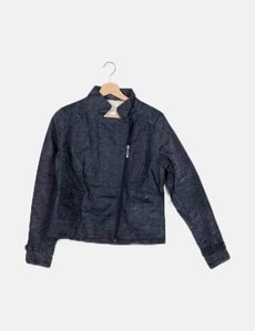 Abrigo Skunkfunk Mirari azul para mujer