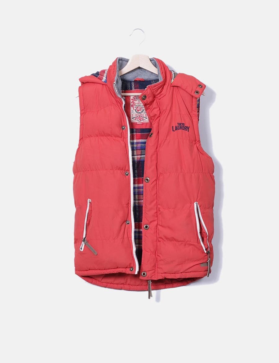 Tokyo laundry Chaleco rojo gorro (descuento 80 ) Micolet