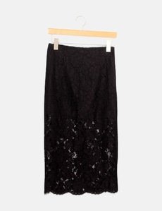 Jupe Noire Trumpet Forever 21 - Taille L, Taille Mini, En Rayon Doublée - Neuve Avec Étiquettes