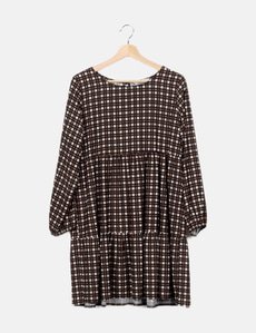 VESTIDO ARMONIAS HOMBRO LAZADA