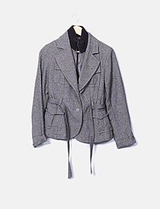 Manteau Doudoune Femme K-Woman Taille 42/44 - Gris Noir, Polyester - Occasion Très Bon état
