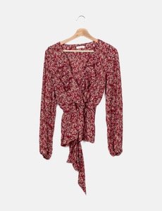 Haut Chemisier Femme Max Studio Multicolore épaules Dénudées - Taille S, Occasion Très Bon état