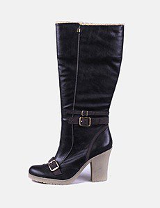 ESPRIT Donna alla Moda, Stivaletto, 001 Nero, 37 EU