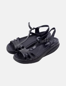 MBT Sandalias de Mujer 702936 ZURI W en Color Marrón con Hebilla