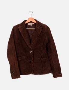 Veste/Blouson En Velours Jennyfer Pour Femme - Taille M, Noir, Occasion Très Bon État