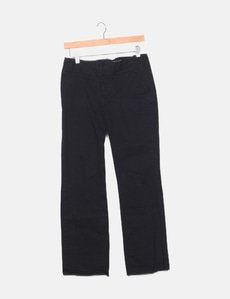 Pantalon Femme Merona En Lin Et Rayonne - Taille M, Taille Haute 32 - Blanc, Coupe Droite - Occasion Très Bon état