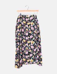 Jupe Femme Warehouse Taille 10 - Multicolore à Fleurs, Droite, Viscose, état Excellent